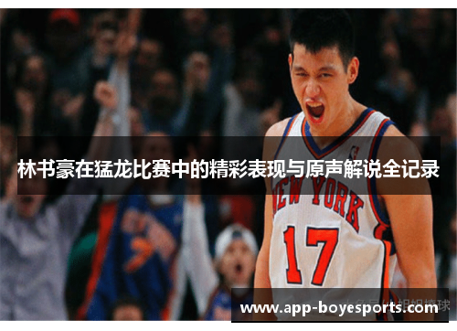 林书豪在猛龙比赛中的精彩表现与原声解说全记录